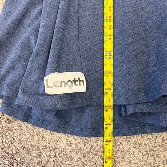 TORRID Women's 1X‎ (1) Blue Heather Half Sleeve Jersey Surplice Faux Wrap Dress - Picture 9 of 10